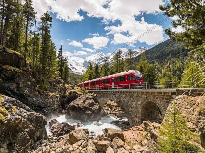 Bernina Express, Chur to Tirano, Switzerland